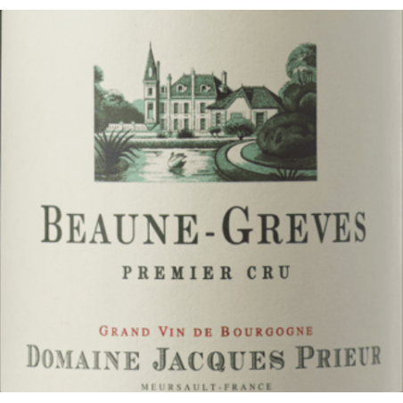 Beaune Greves 1er cru Rouge   Jacques Prieur