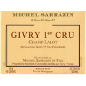 Givry Blanc 1er cru Champ Lalot   Michel Sarrazin et Fils