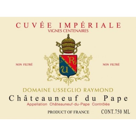 Chateauneuf du Pape 2017 Cuvée Imperiale - Domaine Raymond Usseglio