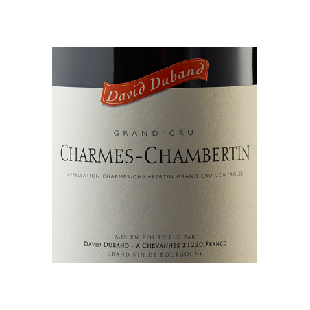 Charmes-Chambertin Grand Cru  David Duband