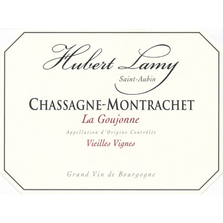 Chassagne-Montrachet Rouge La Goujonne  Hubert Lamy