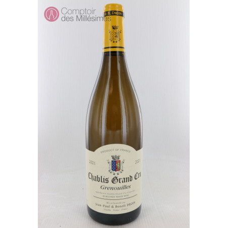 Chablis Grand Cru 2021 Grenouilles - Jean-Paul et Benoit Droin