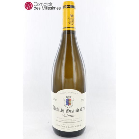 Chablis Grand Cru Valmur 2022 - Jean-Paul et Benoit Droin