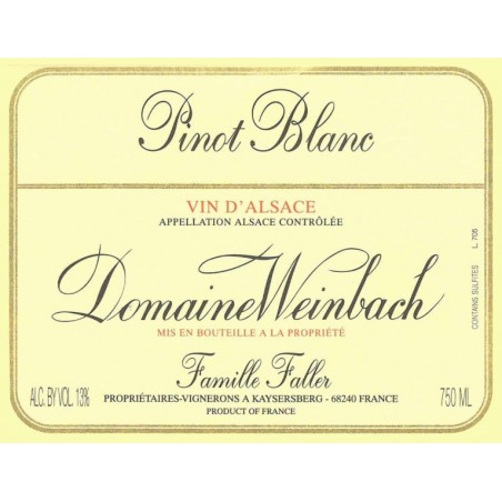 Pinot Blanc - Domaine Weinbach