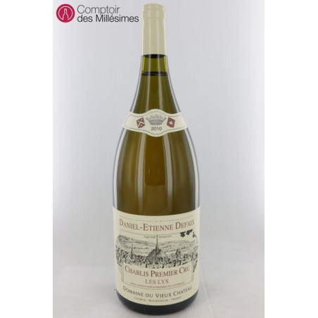 Chablis 1er cru Les Lys 2010 en Magnum - D.E Defaix