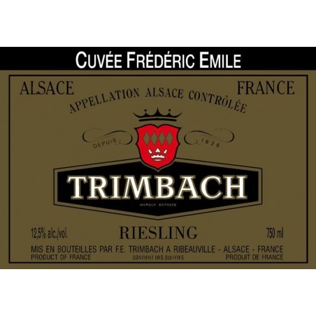 Riesling Cuvée Frédéric Emile - Domaine Trimbach