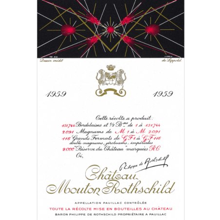 Château Mouton Rothschild 1959