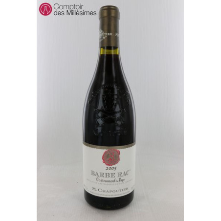 Châteauneuf du Pape 2003 Barbe Rac - Chapoutier