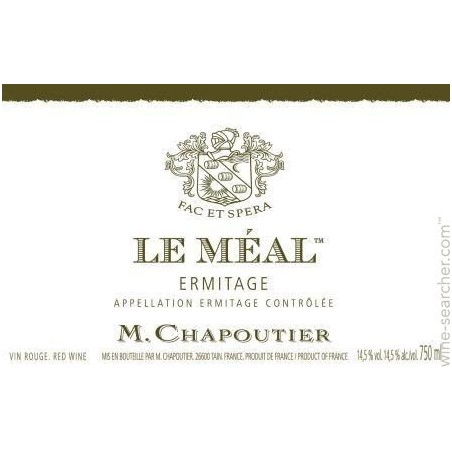 Ermitage Le Méal  Chapoutier