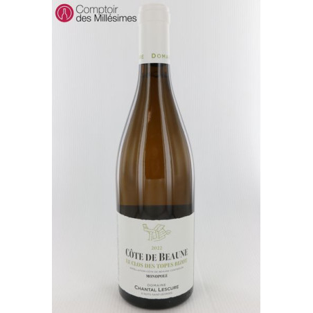 Côte de Beaune blanc 2022 Le Clos des Topes Bizot - Chantal Lescure