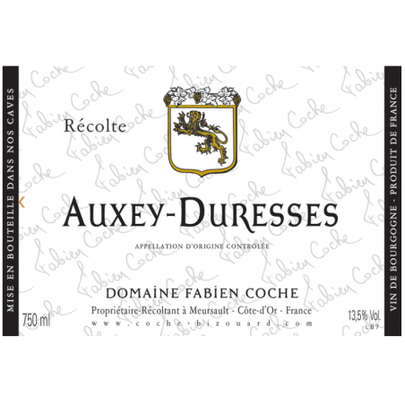 Auxey-Duresse Blanc   - Fabien Coche