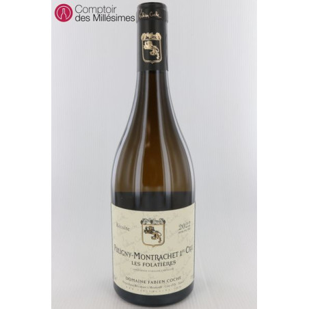 Puligny-Montrachet 1er Cru Les Folatières 2022 - Fabien Coche