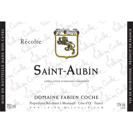 Saint-Aubin - Fabien Coche wine