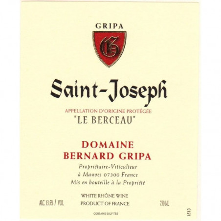 St Joseph "Berceau"  Bernard Gripa