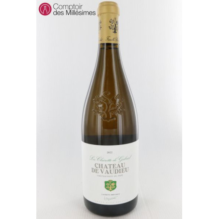 Châteauneuf du Pape blanc Les Clairettes de Gabriel 2022 - Château de Vaudieu