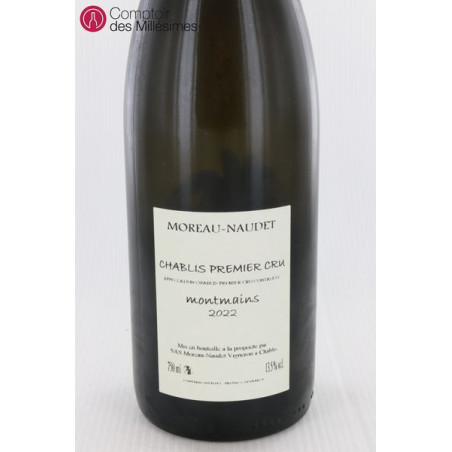 Chablis 1er Cru Montmains 2022 - Moreau Naudet