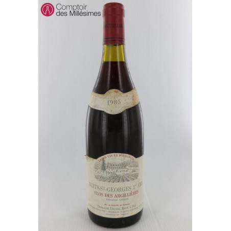 Nuits St Georges 1er Cru Clos des Argillières 1985 - Daniel Rion