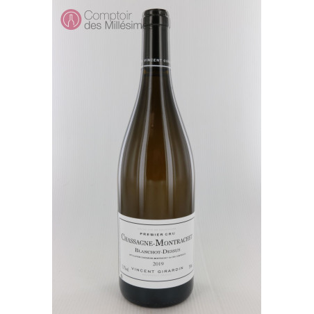 Chassagne Montrachet 1er Cru Blanchot Dessus 2019  - Vincent Girardin