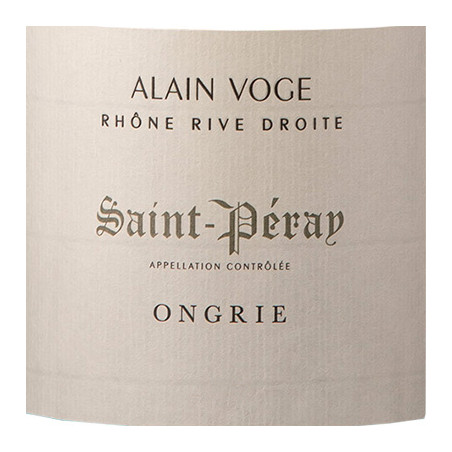 Saint Péray Ongrie - Alain Voge