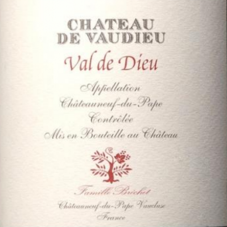 Châteauneuf du Pape "Val de Dieu"   - Château de Vaudieu