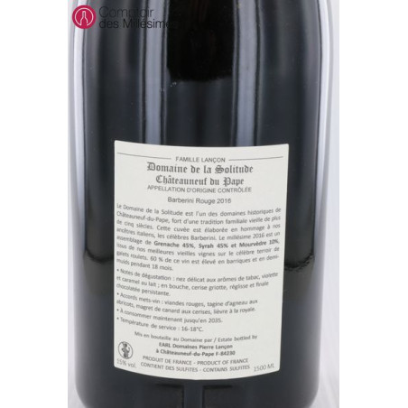 Châteauneuf du Pape Barberini 2016 - CE