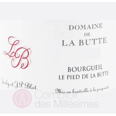 Bourgueil Le Pied de La Butte  Domaine de la Butte - Jacky Blot