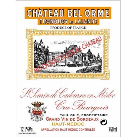 Chateau Bel Orme Tronquoy de Lalande