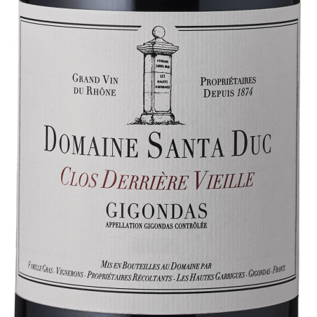 Gigondas Clos Derrière Vieille - Domaine Santa Duc