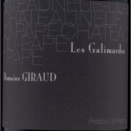 Chateauneuf-du-Pape  Les Galimardes Red - Domaine Giraud