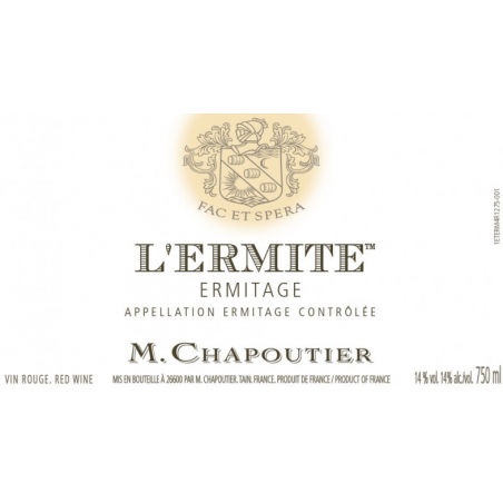 Ermitage L'Ermite  M Chapoutier