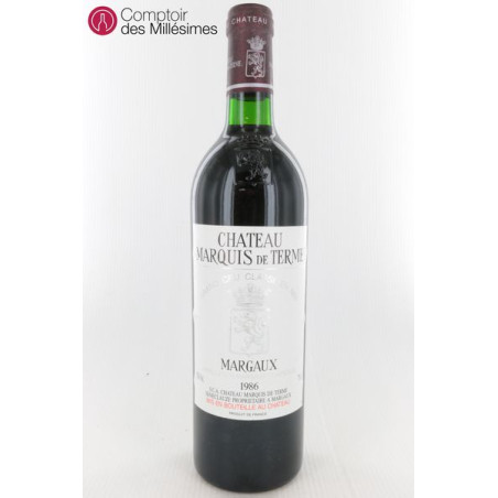 Château Marquis de Terme 1986