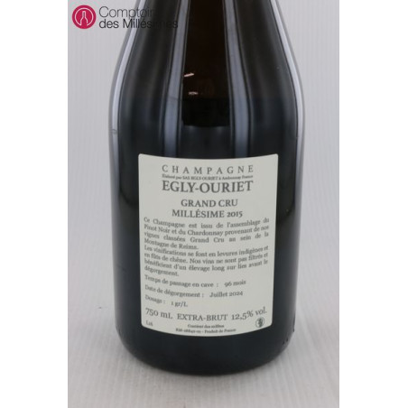 Champagne Egly-Ouriet Brut Grand Cru 2015