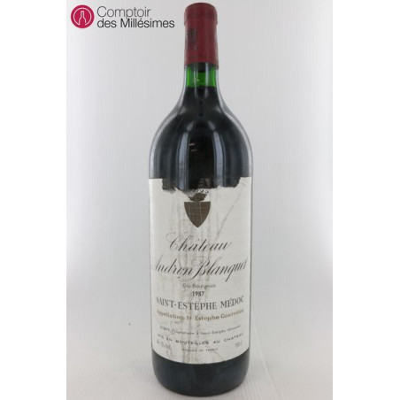 Château Andron Blanquet en magnum 1987