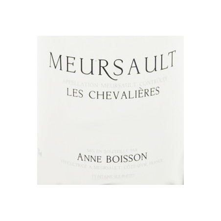 Meursault Les Chevalières - Anne Boisson