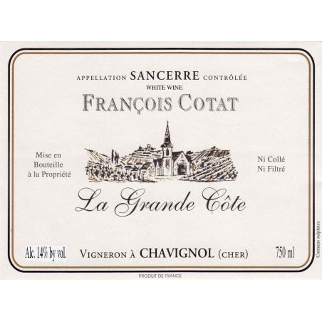 La Grande Côte 2014 - Sancerre - François Cotat