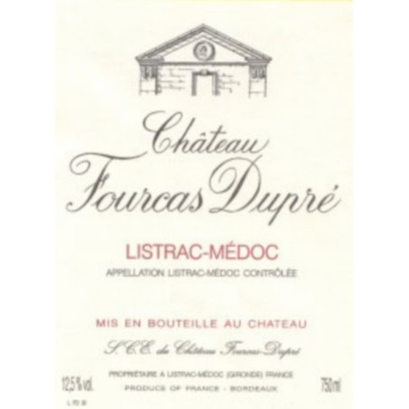 Chateau Fourcas Dupré 2000