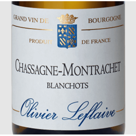 Chassagne Montrachet 1er Cru Blanchots Dessus Olivier Leflaive