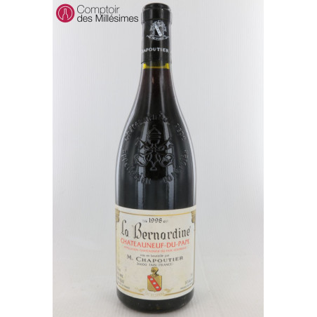 La Bernardine 1998 Chateauneuf du pape - Chapoutier