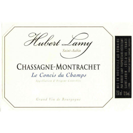 Chassagne-Montrachet Le Concis du Champs   Hubert Lamy