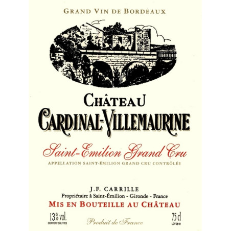 Chateau Cardinal-Villemaurine 1988