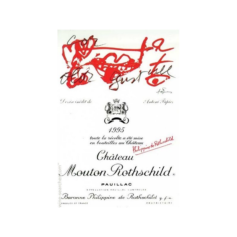 Château Mouton Rothschild 1995 - Buy wine at the best price