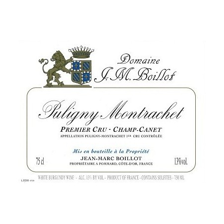 Puligny-Montrachet 1er cru Champ Canet  JM Boillot