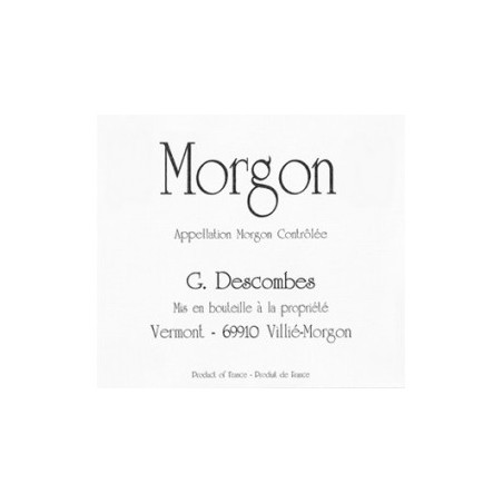 Morgon Georges Descombes