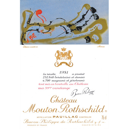 Château Mouton Rothschild 1981