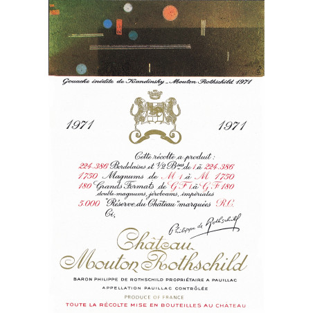 Château Mouton Rothschild 1971