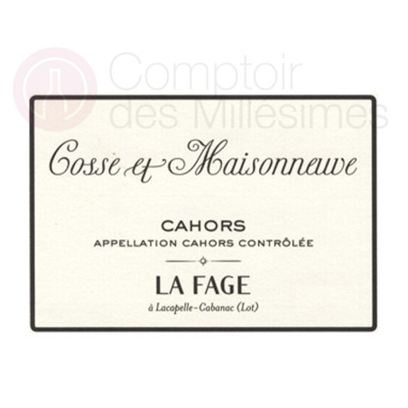 La Fage  Domaine Cosse et Maisonneuve