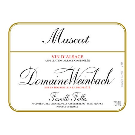 Muscat - Domaine Weinbach