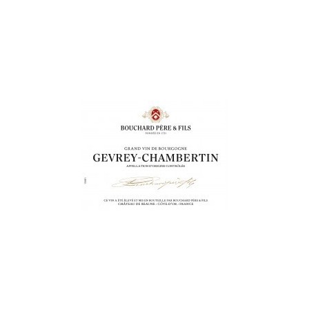 Gevrey Chambertin Bouchard Father and Son