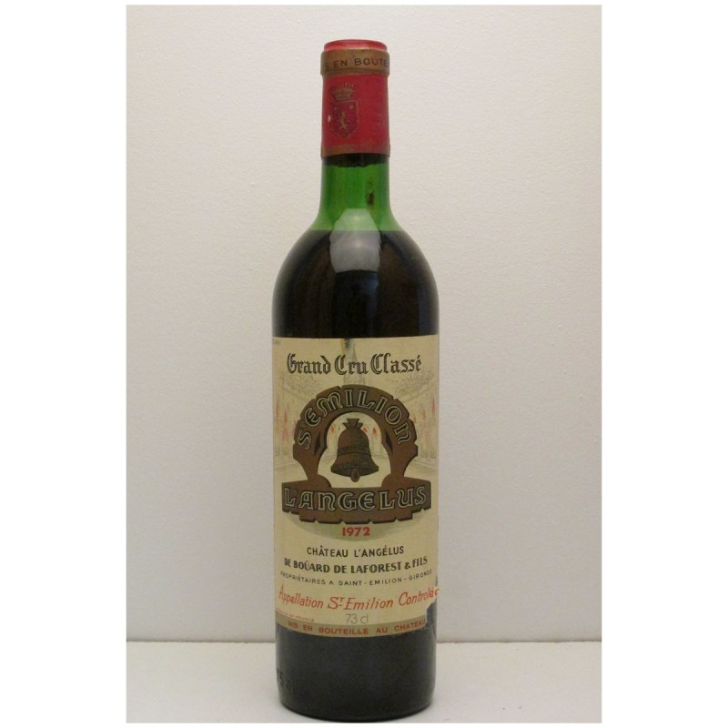 Château Angelus 1972 First Grand Cru Rated A of Saint-Emilion Price