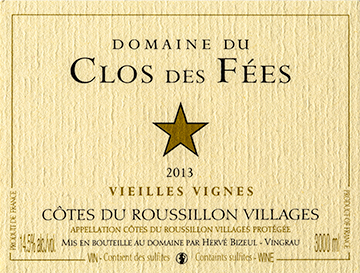 Le domaine du Clos des F&eacute;es VV 2013